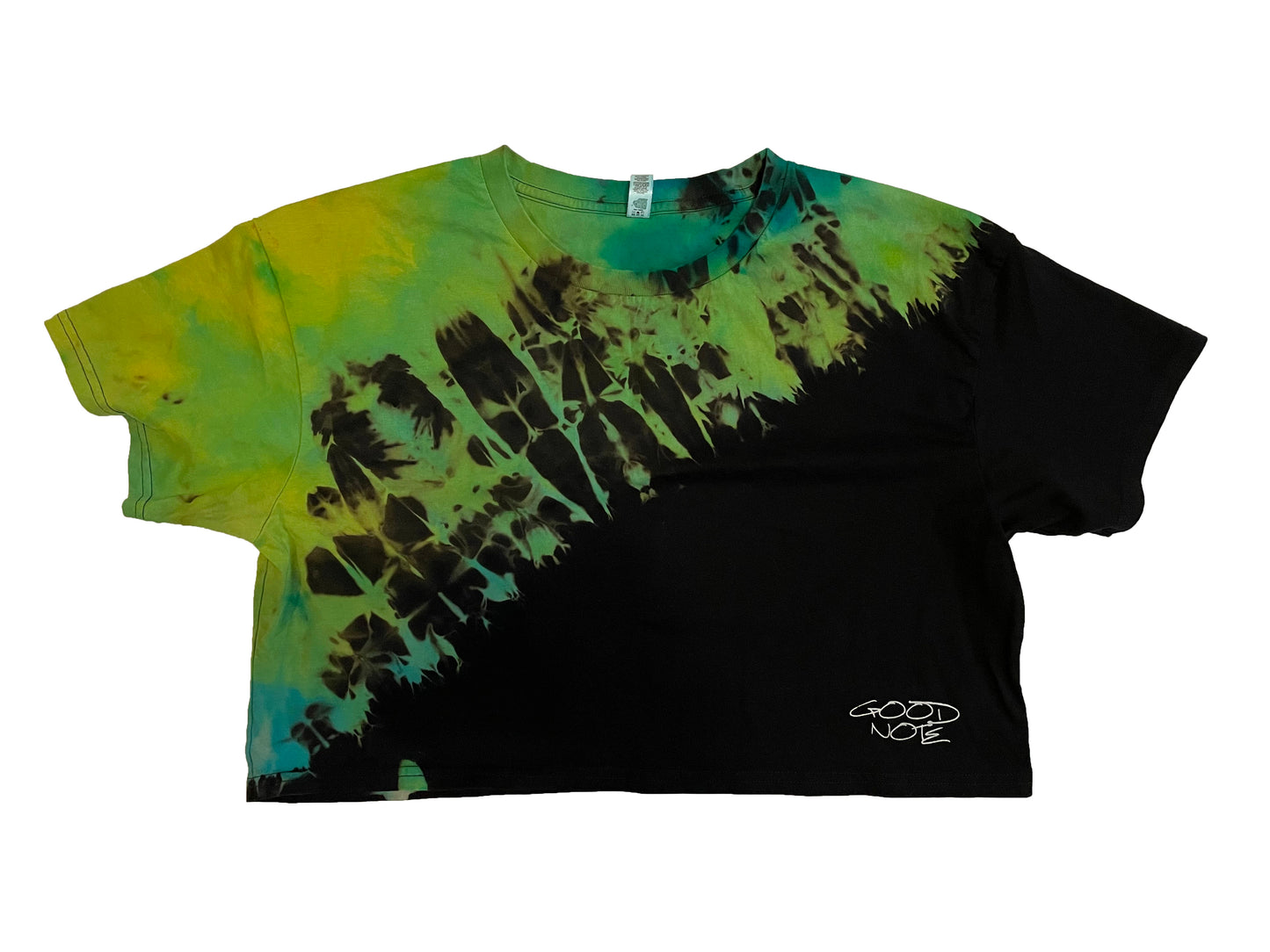 Crop Top Diagonal Tee