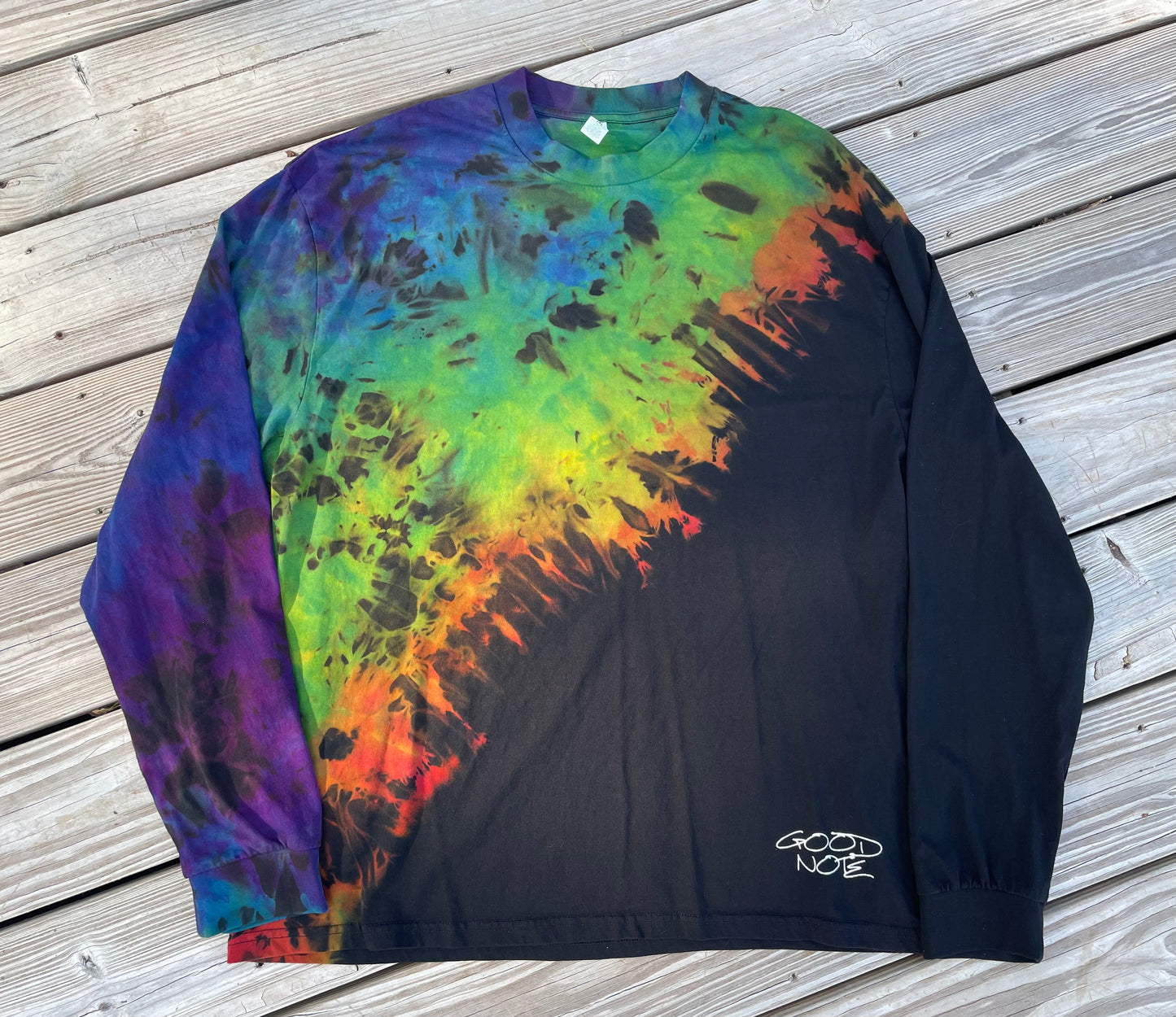 Diagonal Long Sleeve Tee