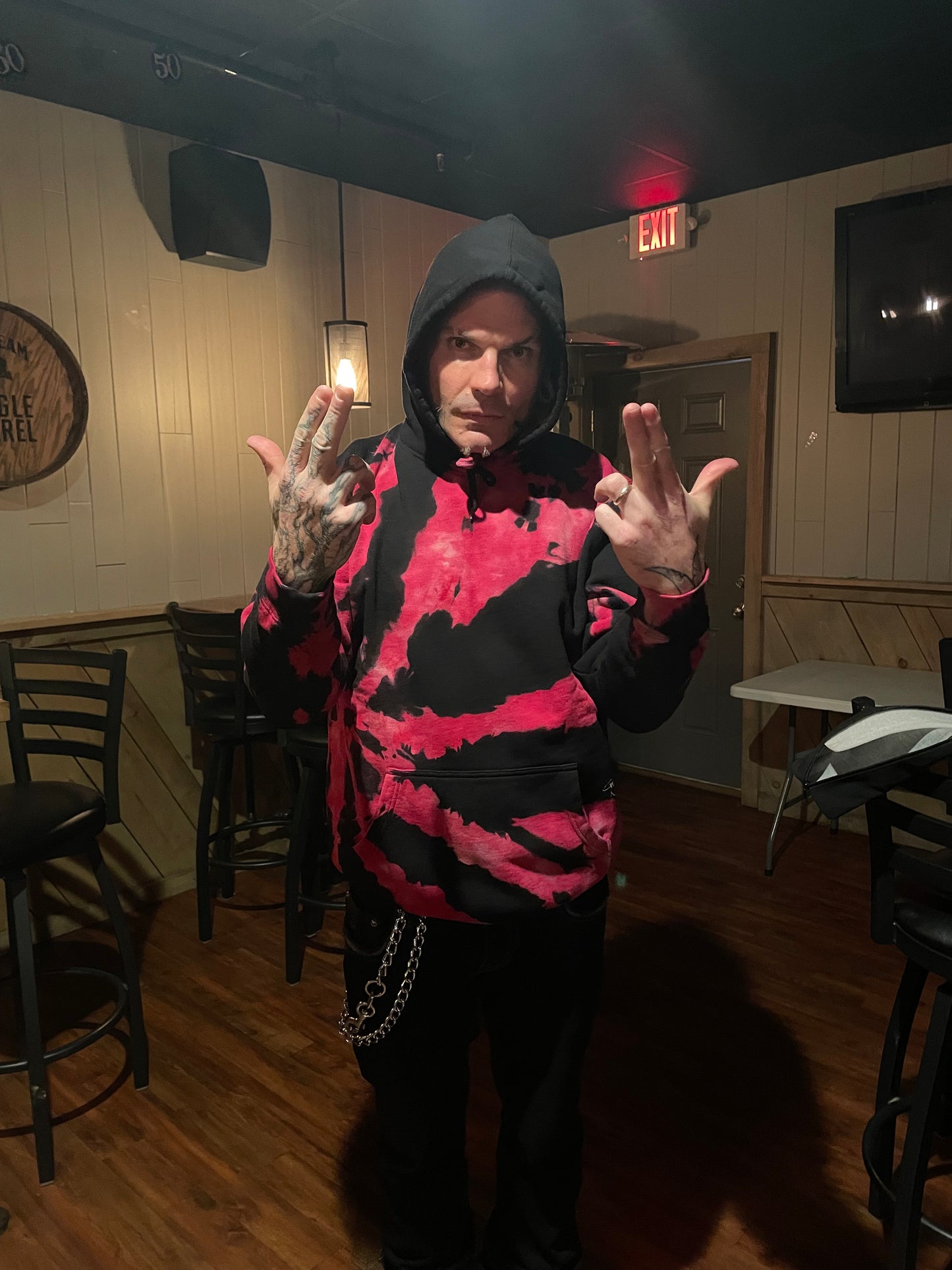 Half Spiral Hoodie