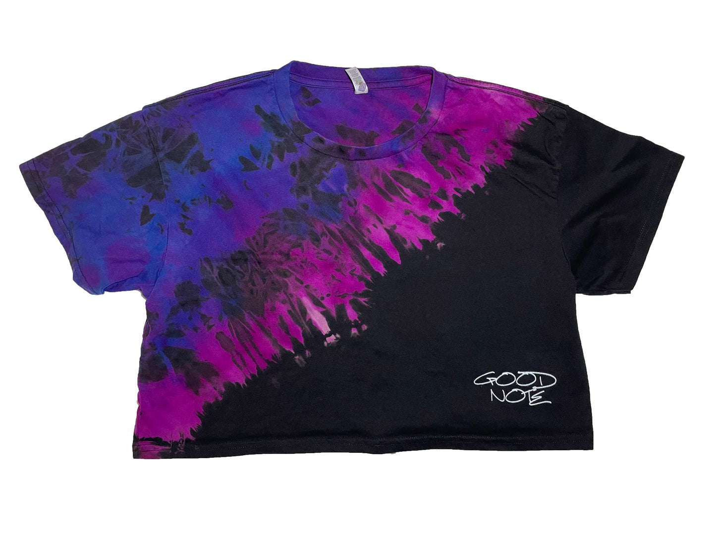 Crop Top Diagonal Tee