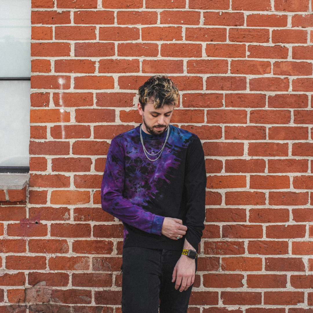 Diagonal Long Sleeve Tee