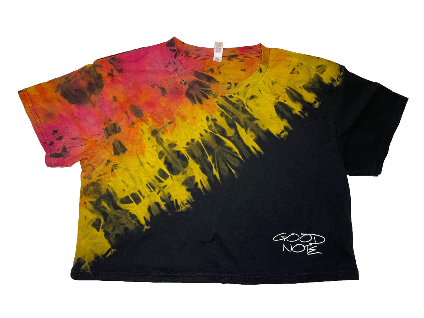 Crop Top Diagonal Tee