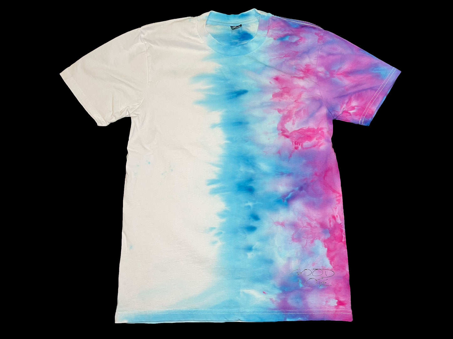 Split White Tee