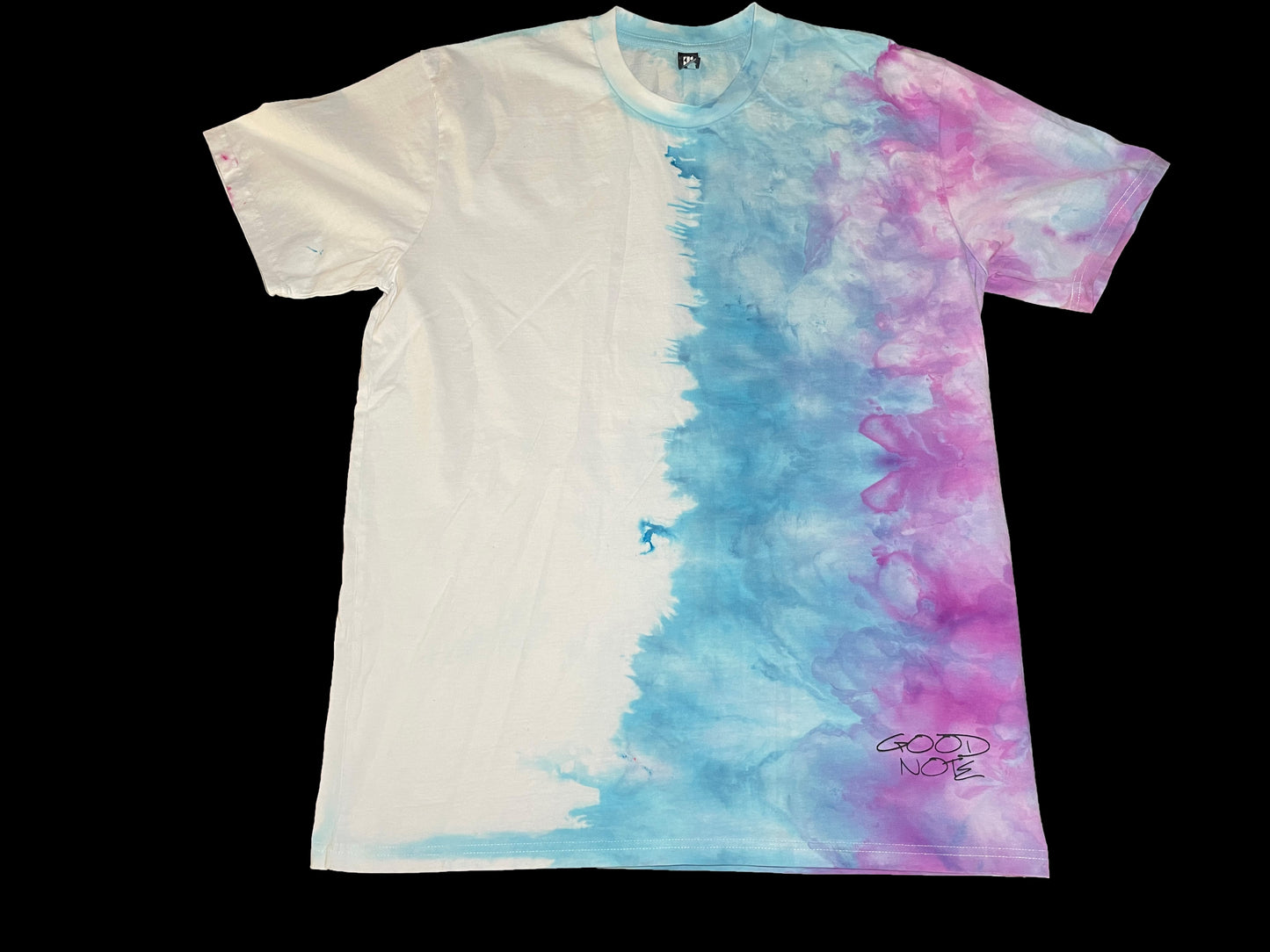 Split White Tee