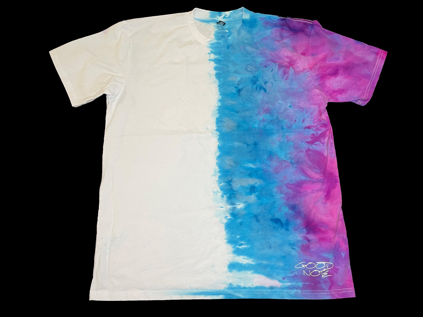 Split White Tee