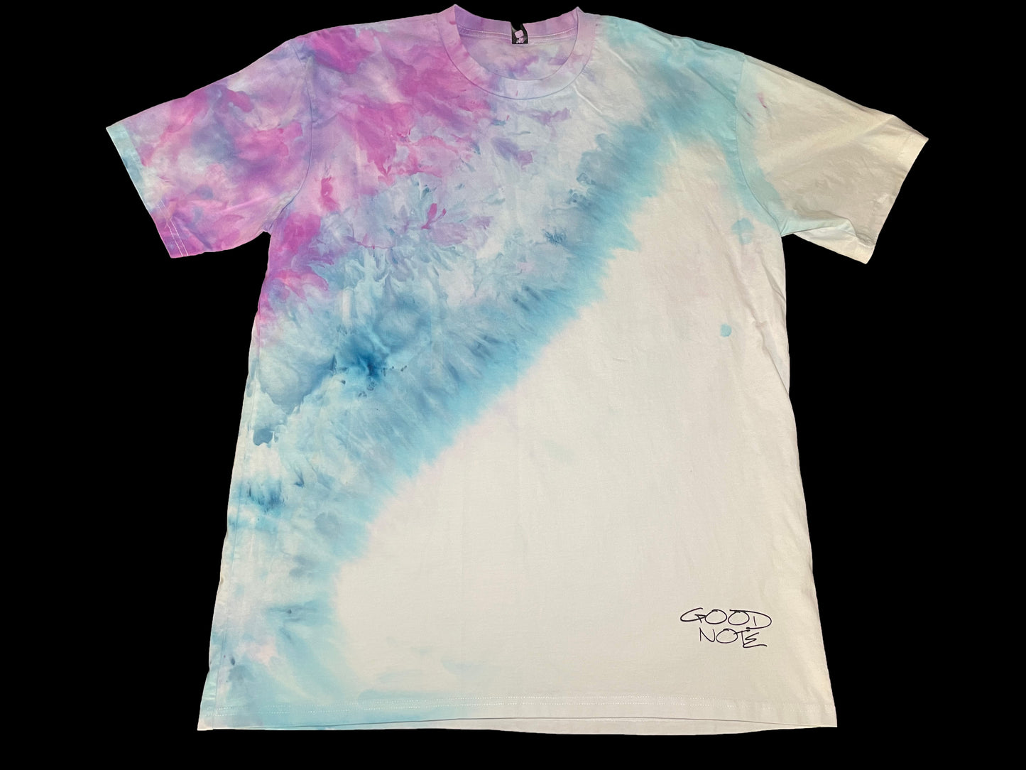 Diagonal White Tee