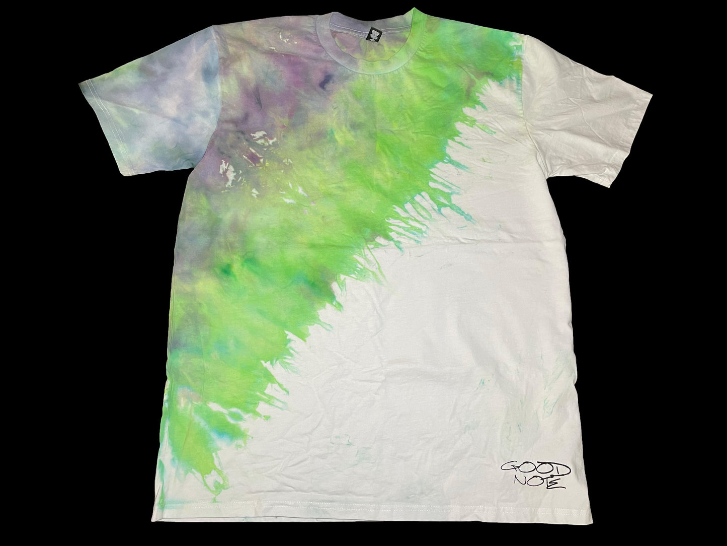 Diagonal White Tee