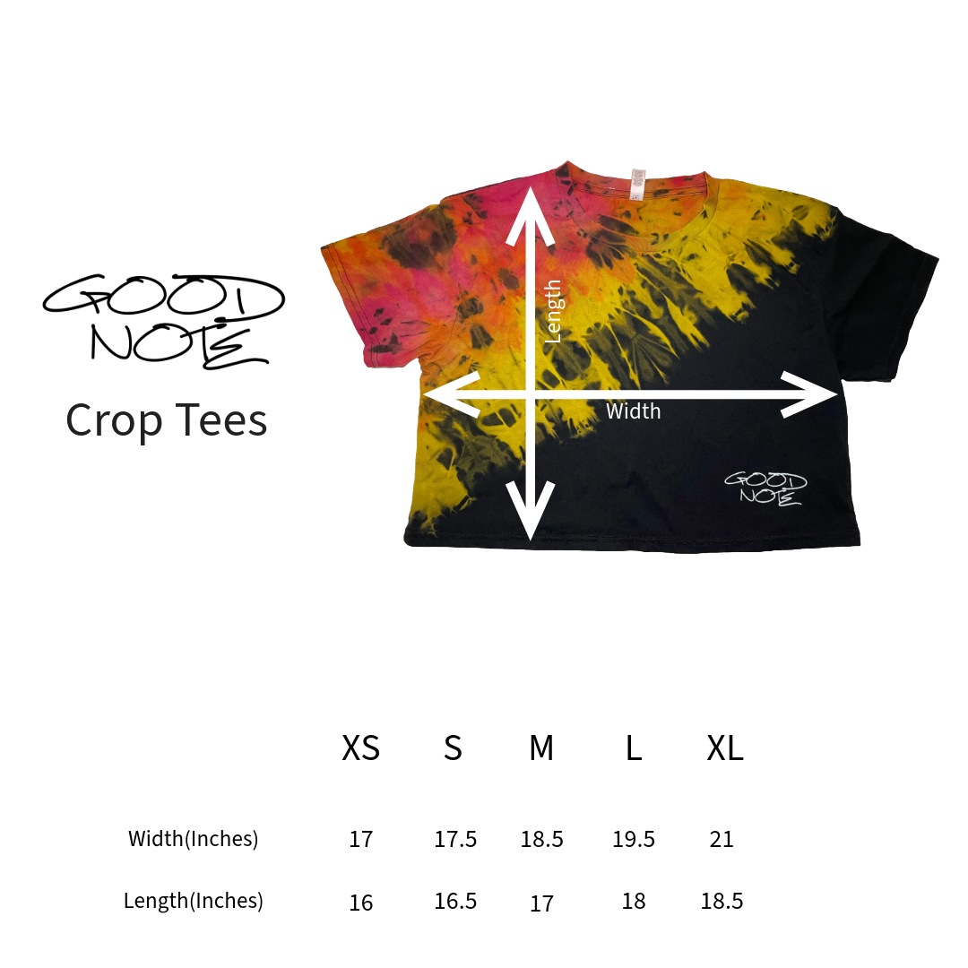 Crop Top No Dye Tee